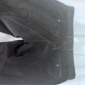 J. Crew wide wale corduroy pants single pleat 36x32